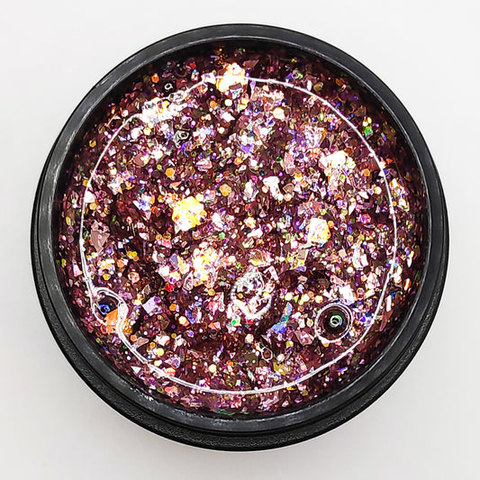Pink Crush Mylar Glitter Gel