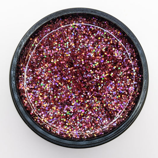 Pretty in Pink Glitter Gel